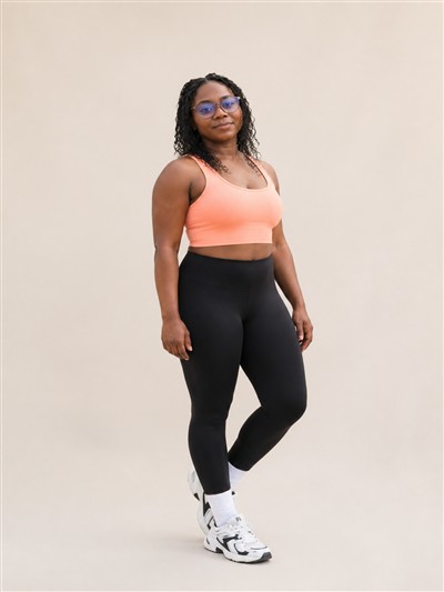 Peach Crop Top